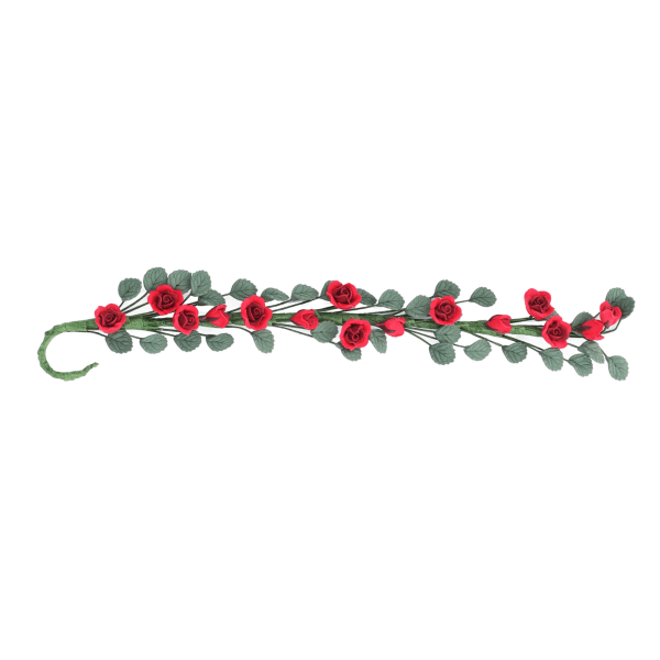 1:12 Dukkehus Rose Vine Miniatyr Mini Dukkehus Blomster Vine Tilbehør til Dukkehus Ornament