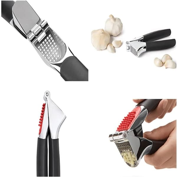 Good Grips Garlic Press Simple Kitchen Tool for Crushing Garlic
