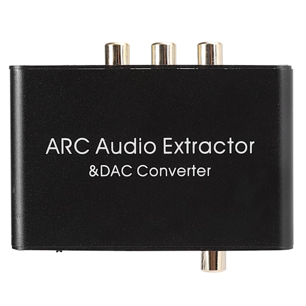 HDMI ARC Ljudextraktor, RCA Stereo Utgång, 3,5mm Hörlursport med Högpresterande Förstärkare, Optisk TOSLINK SPDIF för Hemmabiosystem