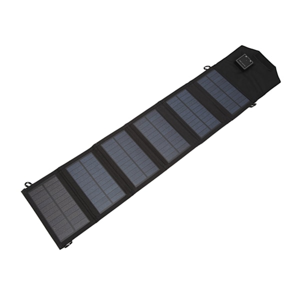 Solpanel för utomhusäventyr, monokristallin högeffektiv lättvikts hopfällbar solcellsladdare med IP65 vattentät funktion och LED-indikator