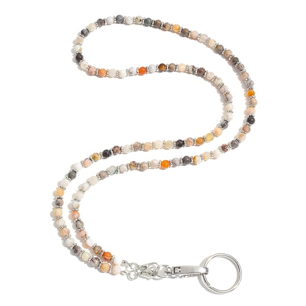 Eleganta vita pärlhalsband, utsökta och fashionabla accessoarer med starkt säkerhetslås för daglig användning och speciella tillfällen, portabla och praktiska