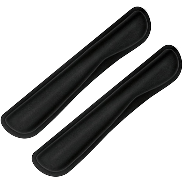 Lugna Din Handled, Handledsstöd i Memory Foam för Tangentbord och Mus, Ergonomisk Design för Smärtfritt Skrivande, Halkfri Bas Säkerställer Stabilitet