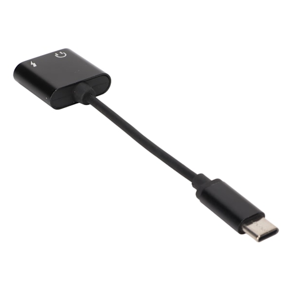 Effektiv USB Typ C till 3,5 mm Ljudadapter för Högupplöst Ljud, Inbyggt DAC-chip Stöder Hi-Res Audio, Var Avslappnad och Effektiv med Snabb