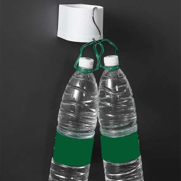 2X Disposable Cup Holder Automatic Cup Dispenser Paper Cup Holder Water Cup Wall Mounted Storage Crea