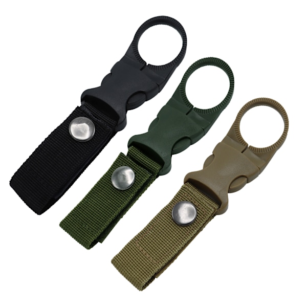 Molle Hängande Vävgband för Taktisk Utomhusbruk, Flaskspänne Erbjuder Mångsidighet och Säker Fästning, Högkvalitativa Material