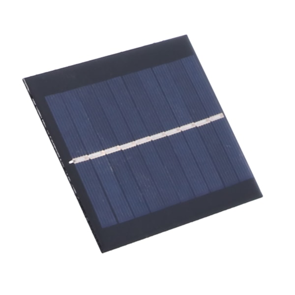 1W 5V Solpanel Polykristallint Kisel Solar Epoxy Ark för Skepp Flygplan Utomhus Solcellslampa