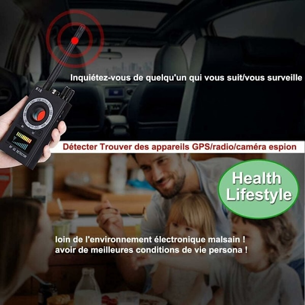 Professionell Integritetsskyddare, Multifunktionella Dolda Kameradetektorer, Infraröd Detektion, Magnetfältsdetektion För Resor, Hotell, Airbnb,