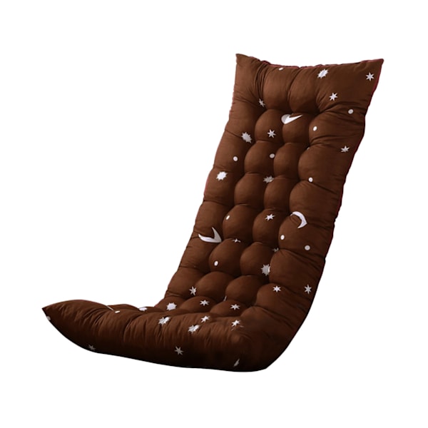 Schäslong Dyna Vattentät Inomhus Utomhus Memory Foam Lounge Sittdyna med Band, Mjuka Förtjockade Schäslong Dynor för Utomhusbruk
