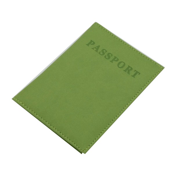Passfodral för ditt pass, grön, Passar både män och kvinnor