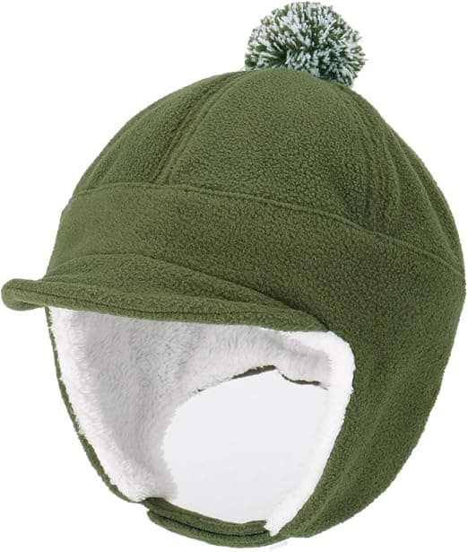 Gutters vinterlue med øreklaffer, baseballcaps, fleeceluer