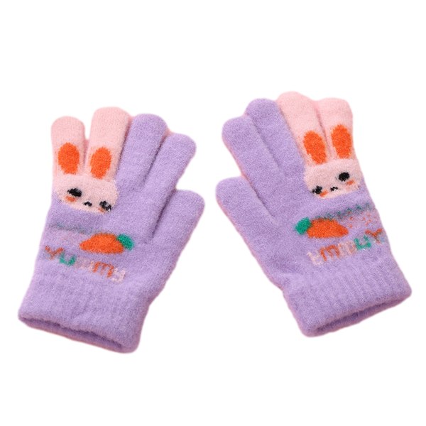 Børnehandsker Helfingerhandsker Strik varme handsker Vinter