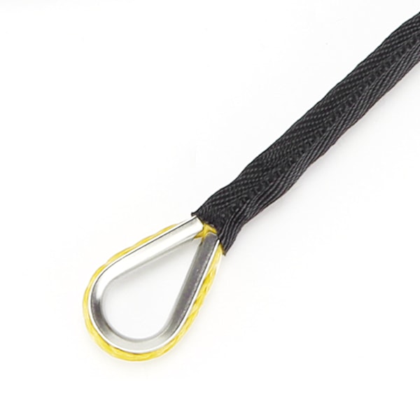 15M Syntetisk Tau 3500KG Vinsjkabel Nylon Erstatning for Smittybilt SUV Lastebil ATV UTV Gul