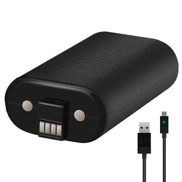 Snabb laddningslösning för Xbox-handkontroller, Spela och ladda-kit med uppladdningsbart batteripaket för handkontroll för utökade spelsessioner