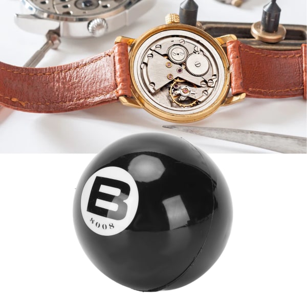 Watch Reparation Ball Gummi Uppblåsbar 7cm Dia Lätt att använda Watch Case Open Friction Ball Svart