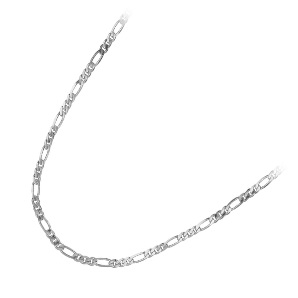 Link kragebenet anheng halskjede glitrende skinnende justerbar sølv