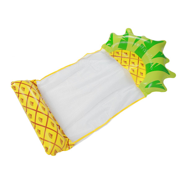 Uppblåsbar Ananas Poolmatta, Premium Flotte-Kvalitet Flerfärgad För Oförglömliga Sommarfester, 150 X 75CM