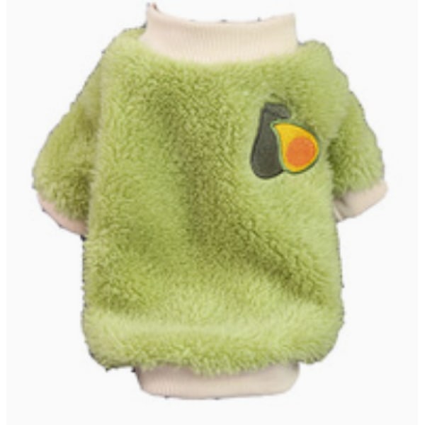 Hund Fuzzy Sammet Pyjamas för Små Hundar Pojke & Flicka, Livfull Godisfärg, Supermjuka Små Hundkläder med Tjockt Termiskt Tyg för Varm Upplevelse