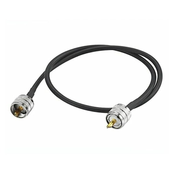 UHF-kabel för antennanalysator, högkvalitativ koppar flexibel koaxial låg förlust 50 Ohm signalöverföringskabel, vattentät kontakt för amatörradio
