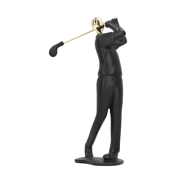 Golfarfigur för heminredning, kraftfull golfarfigur i harts med släta linjer och halkfri bas, kvalitetsgåva för alla tillfällen