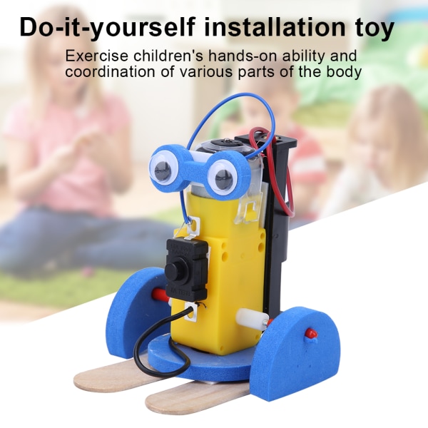 Crawling Tvåbenta Robot Barn Vetenskap Teknik Småproduktion Barn Pedagogiska leksaker