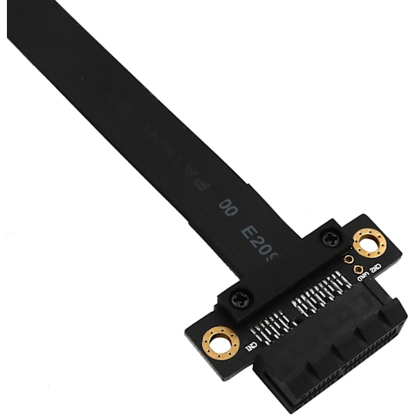 Stabil Hastighet Pcie 3.0 För 1U 2U Chassi, Supersnabb Pcie Förlängningskabel Högkvalitativ Guldpläterad Stöder Pci-e 1X (20Cm)