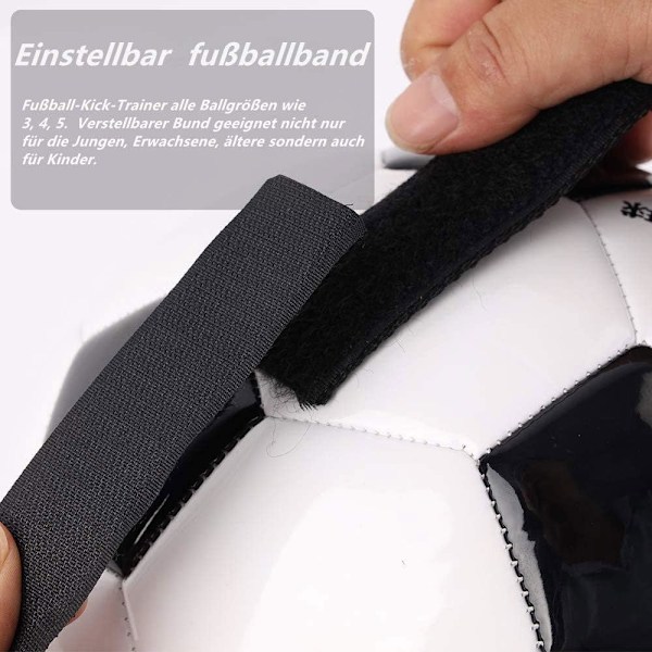 Solo Fotbollstränare, Elastisk Nylon Färdighetsförbättrings Träningsutrustning, Träningsbälte För Fotbollsträningshjälp, Universell Passform Bollar, Justerbar