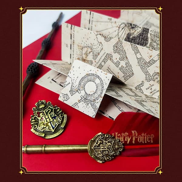 Harry Potter Marauder's Map med Dødsregalierne Halskæde, Kampagne