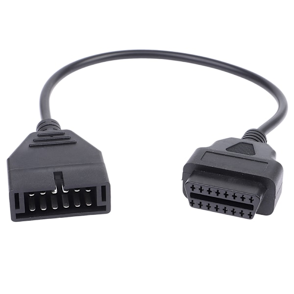 12-stifts OBD1 till 16-stifts OBD2 Konverter Adapterkabel för GM Diagnos