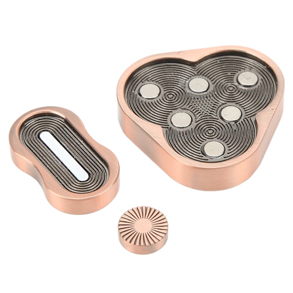 Stressrelief Slider Metal Click Trekant Bærbar Metal Sensorisk Slider Fidget Legetøj til Arbejde{YD} 0.1