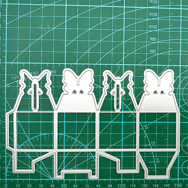 Julestempler til æsker Scrapbooking Stempler Stencils Gave til Album Papir Scrapbog Prægning Kort Håndværk