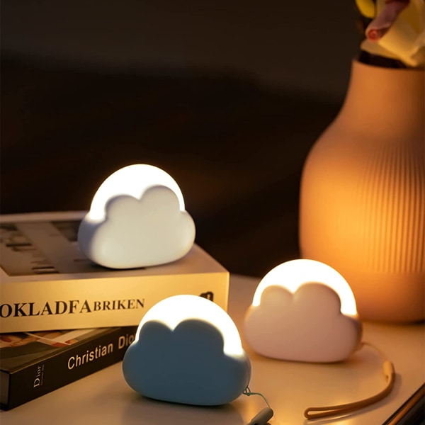 CNA Cloud LED Nattlampa för barn [Set med 2] Nattlampa