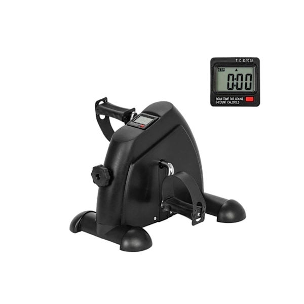 Arm- og benpedaltræner - Sort Black Black