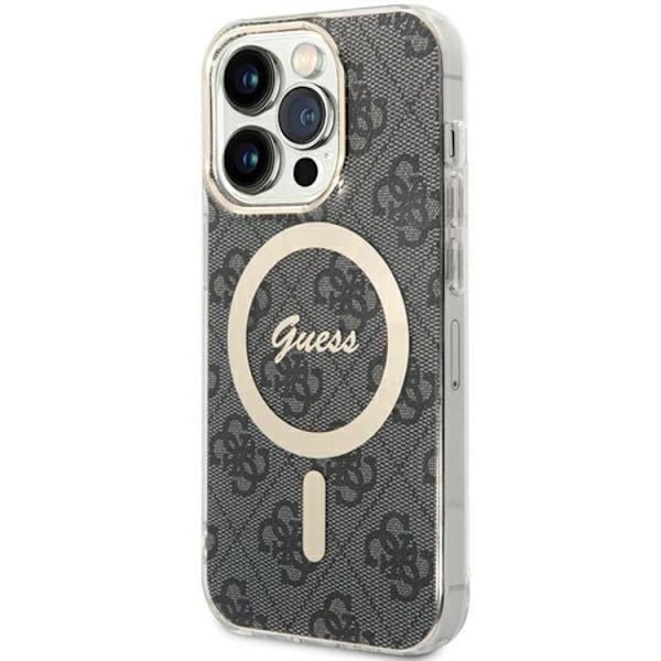 Guess iPhone 15 Pro Mobildeksel Magsafe IML - Svart 50