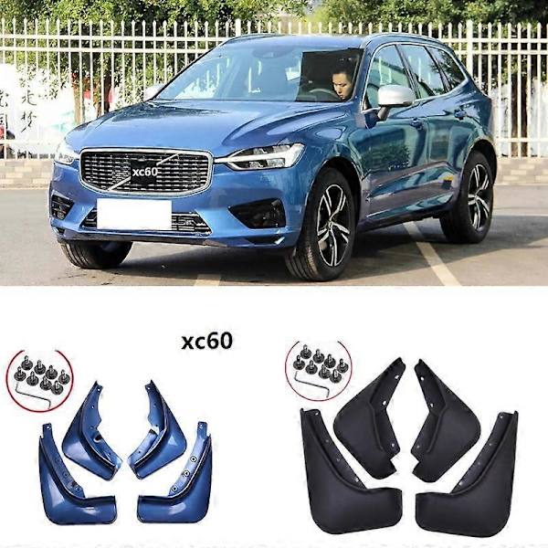 Främre Bakre Stänkskydd Blå För Volvo XC60 S90 18 2019 2020 2021 2022 Skärmstänkskydd Smuts Skydd Tillbehör[YD] S90