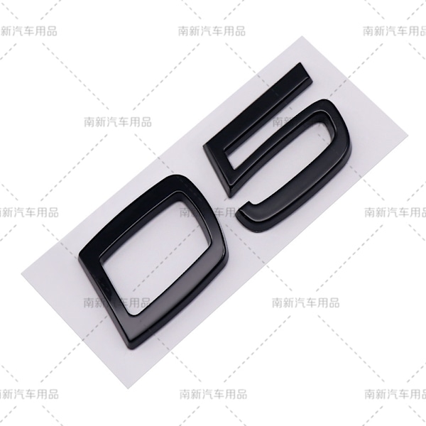 D2 D3 D4 D5 D6 D7 D8 merke egnet for Volvo modifisert bilvolum bak digital engelsk[YD] D5-Black