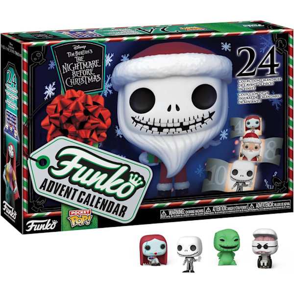 Advent Calendar: The Nightmare Before Christmas - 24 Pocket Pop! Vinyl figures