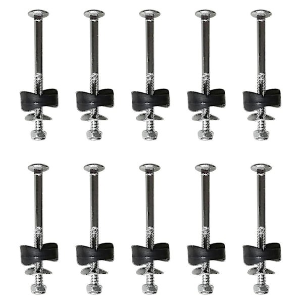 QD-Trampolinskruvar, 10-pack galvaniserade stål trampolinskruvar fästtillbehör kompatibla med trampolinmontering{YD}