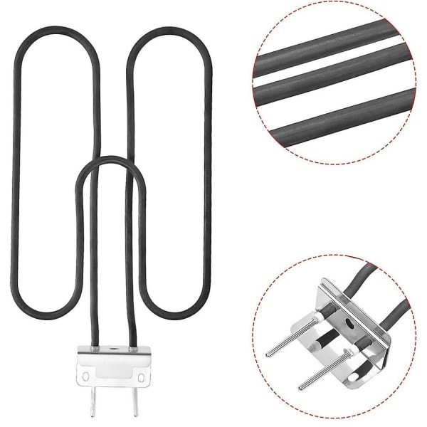 Grillvarmer til Weber elektrisk grill 66631 / 65621 varmeelement (230v 2200w) Q140 / Q1400 Eu（CA)