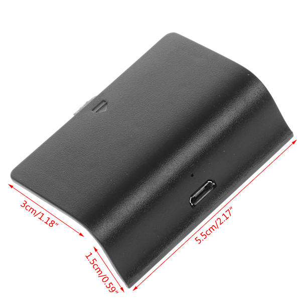 Nytt NI-MH 2400MAH laddningskit Uppladdningsbart batteripaket + USB-kabel för Xbox One