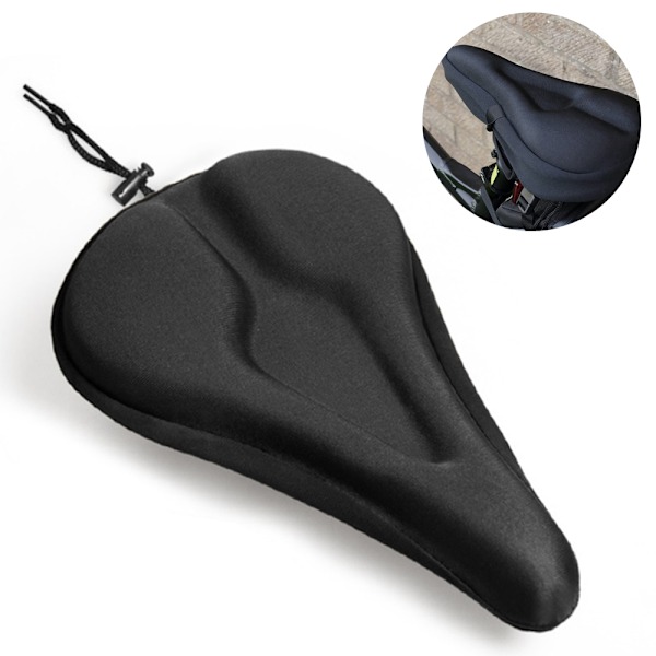 Gel bicycle saddle cover - Premium bicycle saddle pad Extra Gel Pad -