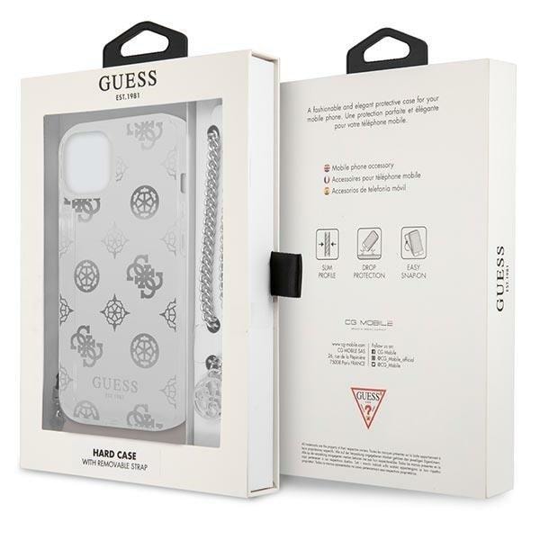 Guess Peony Chain Collection iPhone 13 Mini - Hopea Silver Silver