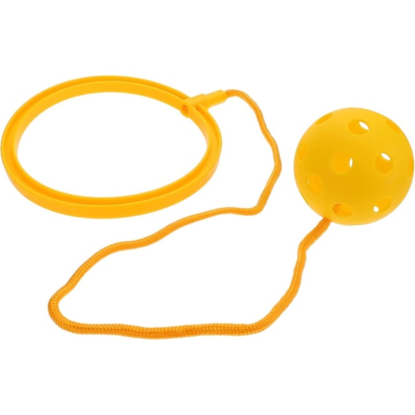 Lasten hyppypallo nilkkahyppypallo keinupallo urheilulelut kuntoilupeli koti ulkona violetti FW yellow
