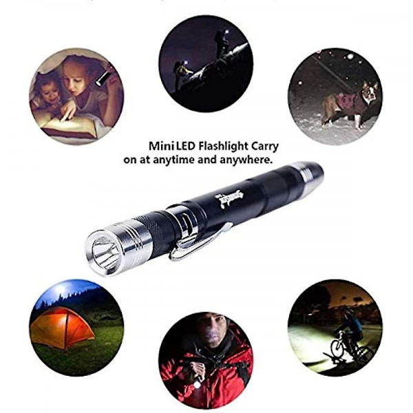 UV Lommelygte LED Pen Lommelygte Mini UV Lommelygte Lommelygte Mini Lommelygte