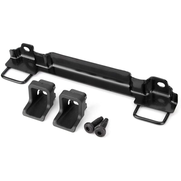 Universal Steel ISOFIX Beslag, Bilsæde ISOfix Monteringskit, Slank, Holdbar, Lang Levetid, Stabil til Bil (Sort)