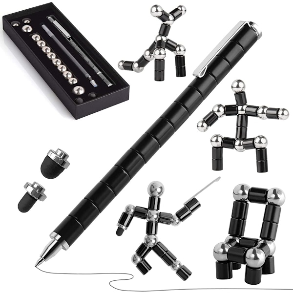 (Black) Magnetic Magic Pen, Magnetic Magnetic Pen, Anti Stress, Mag