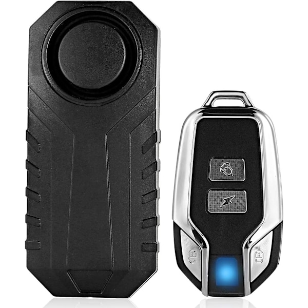 Wireless vibration alarm with remote control 113dB Super Loud