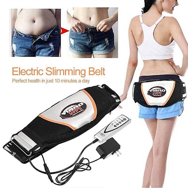 Vibro Shaper Slankende Kropsmassagebælte Vibrationsmaskine Tab Dig Reducer Fedt