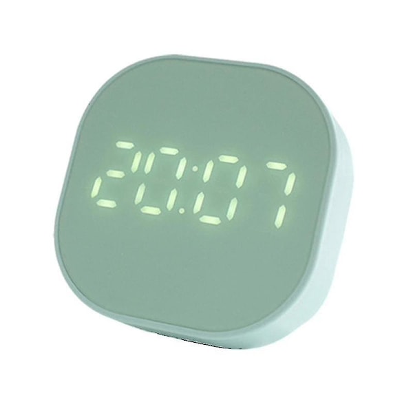 Dusch Väggklocka Temperaturdisplay Med Sugkopp Kök Och Badrum Pekskärm Timer Fk Green