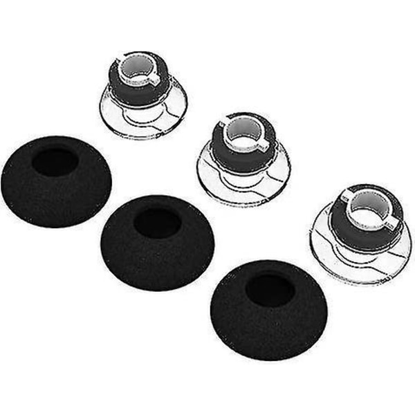 3x Ørepropper til Plantronics Voyager Legend øreproppesæt, Plantronics Voyager 5200 5220 5210 Bluetooth headset skumbetræk - Medium【mo】 Small*3pack