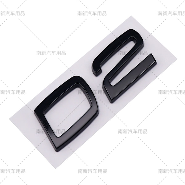 D2 D3 D4 D5 D6 D7 D8 merke egnet for Volvo modifisert bilvolum bak digital engelsk[YD] D2-Black